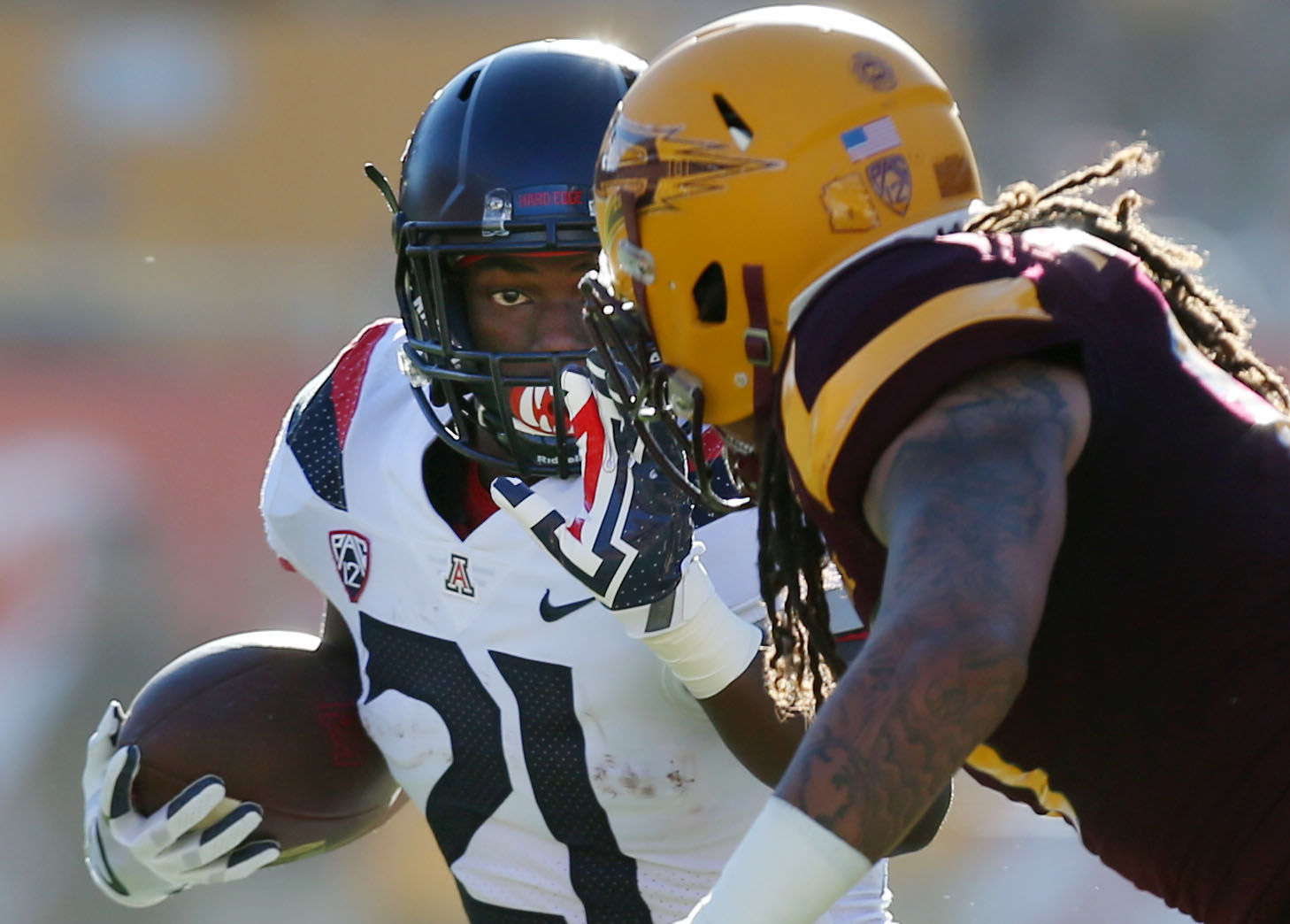Arizona Wildcats vs. Arizona State Sun Devils in the 2017 Territorial Cup (copy)